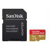 Sandisk Tf Extreme 190mb/s 1tb (verm/dourado) A2