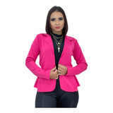 Blazer Casaquinho Feminino Neopreme Terninho Fabrica + Nf