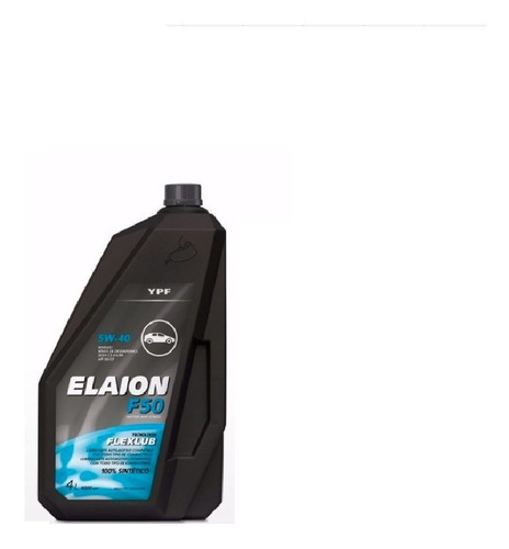 Elaion F50 5w40 Aceite Sintetico Volkswagen 4lt Ypf