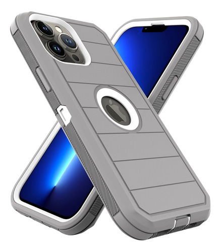 Case Anti Impacto 360º Premium Para iPhone 6 Ao 15 Pro Max