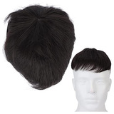 Toupee Para Hombres, Pelo Postizo Corto Con Estilo