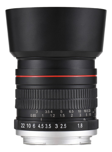 Lente Prime Ef 600d 77d, Montura 550d, F1.8, 85 Mm, 80d, Gra