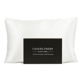 Funda De Almohada Fishers Finery De 30 Mm, 100 % Seda De Mor