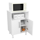 Mueble Microondas Y Horno Organizador Alacena 56358 - Luico