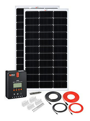 Paneles Solares - Rich Solar Kit Solar Monocristalino De 200