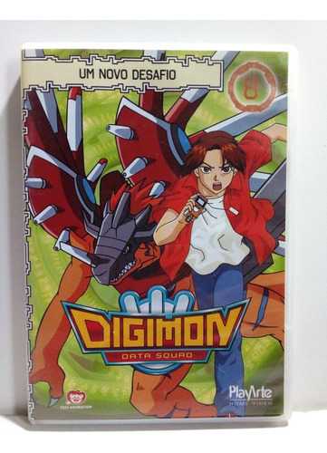 Dvd Digimon - Um Novo Desafio - Vol. 8
