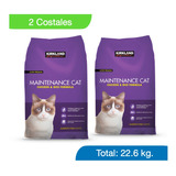 2 Bultos Alimento Gato Pollo Arroz Croquetas Kirkland 22.6kg