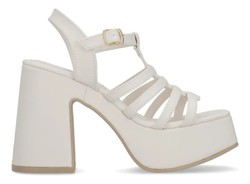 Sandalia Ozono Para Mujer Estilo 657001 Latte