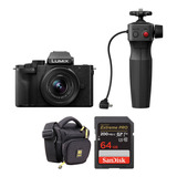 Camara Panasonic Lumix G100 Con Grip Tripode (12-32mm;4kuhd)