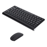 Teclado Y Ratón Combo Inalámbrico 2.4g Usb Ultraslim Portáti