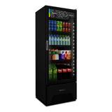 Refrigerador Expositor Vertical All Black 403l Metalfrio