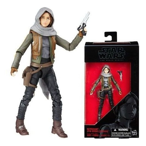 Sargento Jyn Erso Star Wars The Black Series Rogue One 
