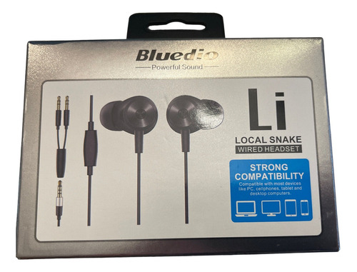 Bluedio Li Audifonos In Ear Con Micrófono