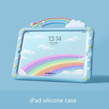 Funda Uso Rudo Goma Silicon Para iPad Diseño Figura Niño