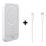 Batería Inalámbrica Magnética Para iPhone + Cable Usb C