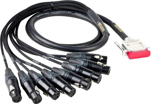 Gold Db25-xlrf-05 - Cable De Grabación Analógica, 8 Canales,