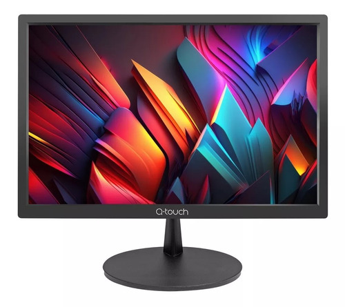 Monitor Pc De 19 Pulgadas Qtouch Hd Led Hdmi Vga Color Negro Modelo Qt-1900