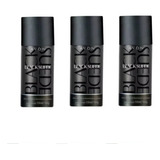 Black Suede Deo Corporal Avon Fragancia Masculina Set X 3