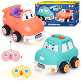 2 Pack Remote Control Cars For Toddlers Boys Girls 3-5 4-7 