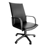 Silla B4 Gerencial Oficina Sillon Ejecutivo Garantia Baires4 Color Negro