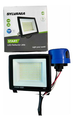 Reflector Led 100w Con Fotocelda Sylvania