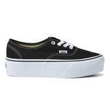 Tenis Vans Authentic Stackform Canvas Color Negro - Adulto 8 Us