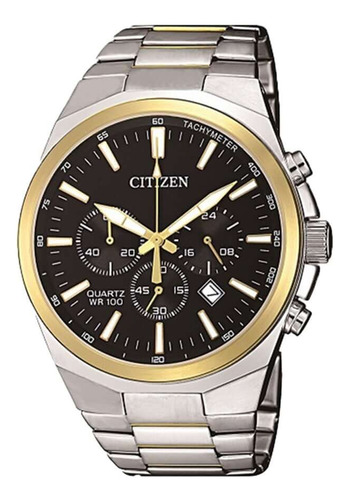 Reloj Hombre Citizen An8174 Multifunción Cronógrafo Acero Wr