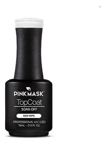 Pink Mask Top Coat Esmalte Semipermanente X15ml/ .5floz