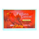 Cantaxantina P/pássaros Piusana Cantax Sachê 2g Mundo Animal