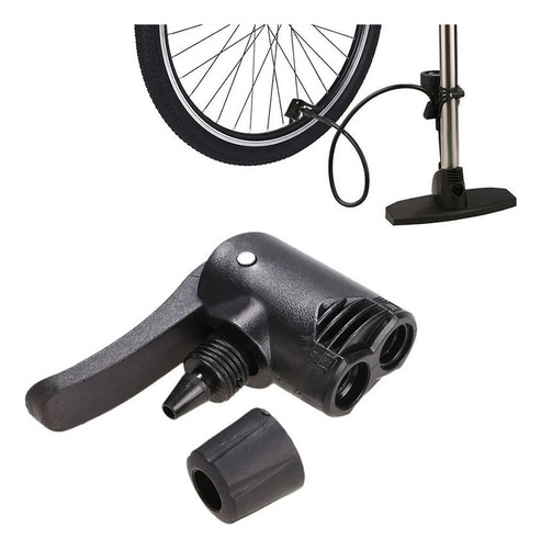 Adaptador Valvula Bombin De Pie Francesa Auto Bicicleta