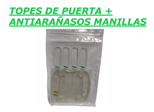 Set 8 Pieza Antiarañazo Cuenco Manilla Autos Sparco + Puerta