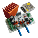 Amplificador 2.1  6+6+20 W +fuente +disipador - Audioproject