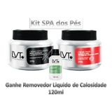 Kit Spa Dos Pés Esfoliante+cremehidratante+removedorcalosid