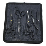 Kit Tesouras Profissionais 5.5 Black