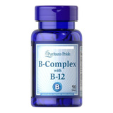 Premium Complejo B + Vitamina B1 B2 B3 B12 90 Caps Eg Bb38