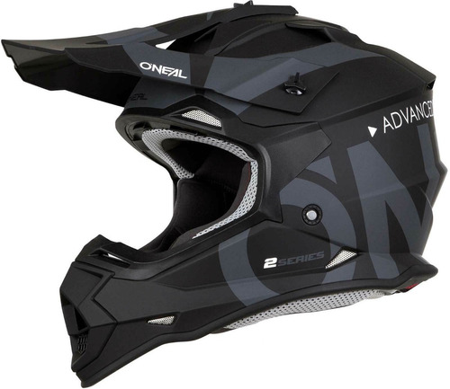 Casco Oneal 2 Srs Slick Motocross Negro