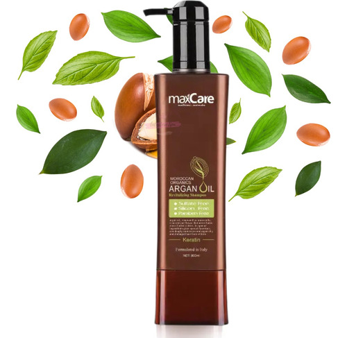 Shampoo De Aceite Con Argan Max Care 800ml