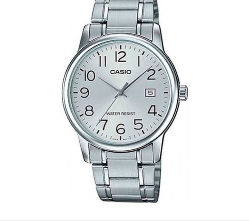 Reloj Casio Mtp-v002d Hombre Acero Calendario 