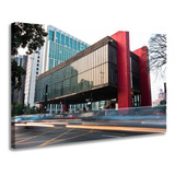 Quadro Decorativo Arte Paisagem Cidade São Paulo Museu Masp