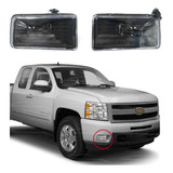 Juego Faros Niebla Led Silverado Suburban Tahoe 2007 - 2015