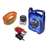 Kit Filtros + Aceite 10w40 Logan 1.6 8 V K7m 