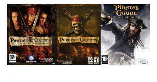 Pack Piratas Del Caribe 3 Juegos Pc Digital Tenelo Hoy