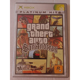 Grand Theft Auto: San Andreas Gta Xbox Original Usado