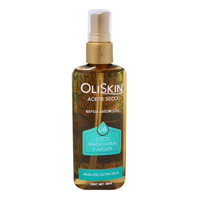Aceite Corporal Seco Oliskin Coco Macadamia Y Argán 1 Pza | MercadoLibre