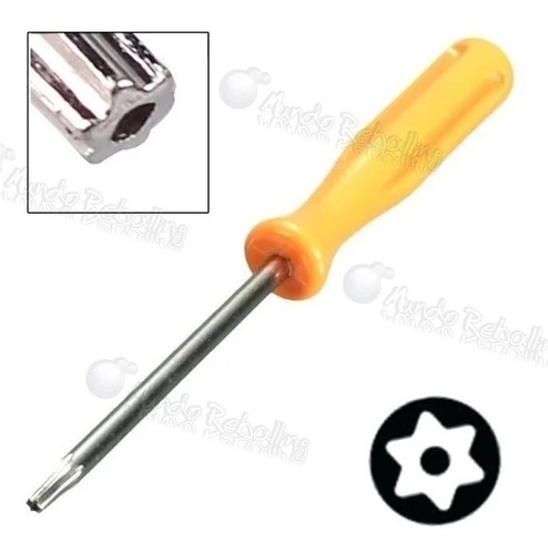 Destornillador Torx T10 Agujero De Seguridad Mundoreballing