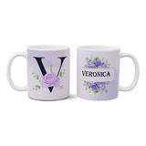 Taza De Cerámica Personalizada Con Tu Nombre Exclusiva