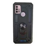 Funda De Uso Rudo Tipo Anillo Para Motorola G30