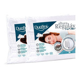 Combo 2 Almohadas Altura Regulable Duoflex Nasa