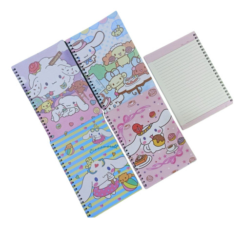 Mini Libreta Cuaderno Pequeño De Apuntes Cinnamorrol Kawaii