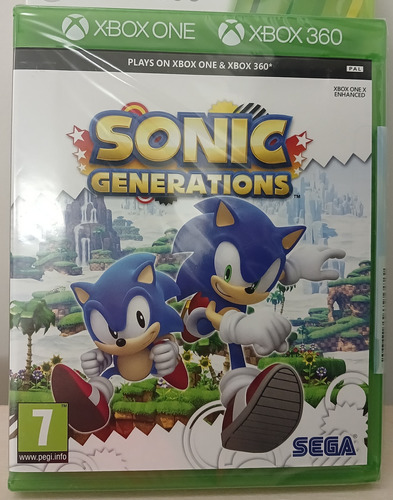 Sonic Generations Xbox 360 Y Xbox One Nuevo Sellado 